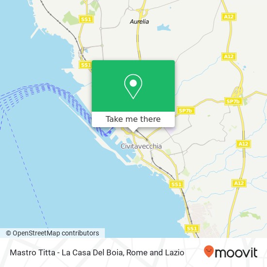 Mastro Titta - La Casa Del Boia map