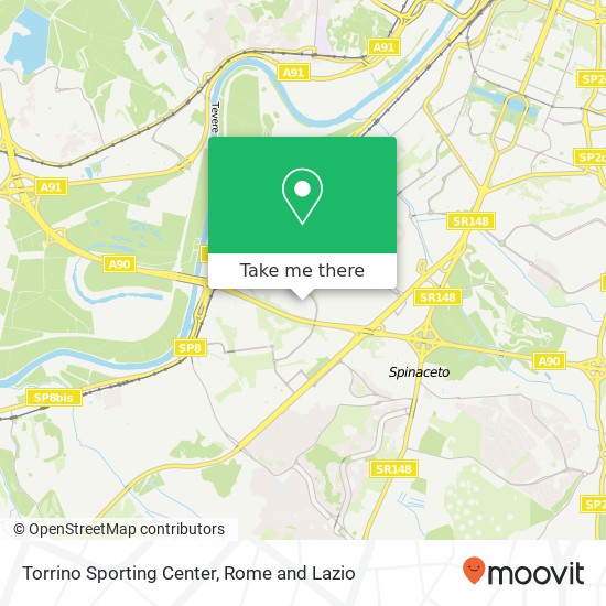 Torrino Sporting Center map