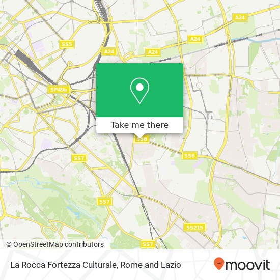 La Rocca Fortezza Culturale map