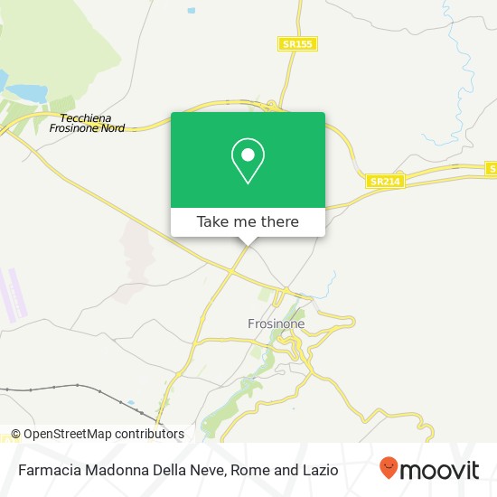 Farmacia Madonna Della Neve map