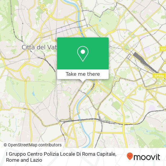 I Gruppo Centro Polizia Locale Di Roma Capitale map