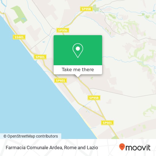 Farmacia Comunale Ardea map