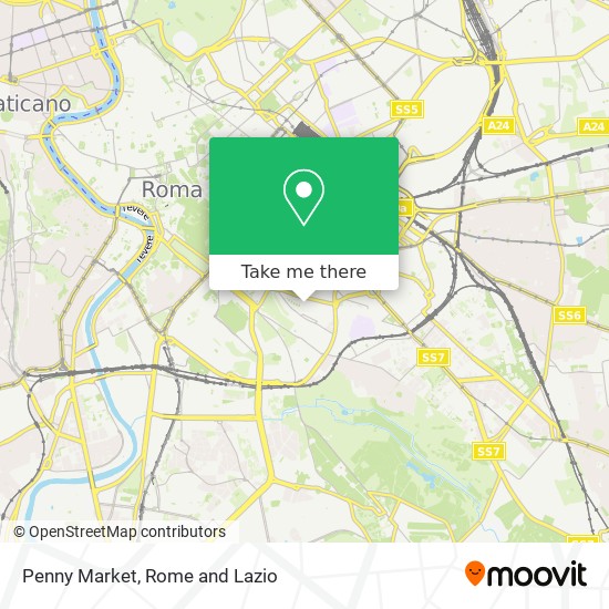 Penny Market map