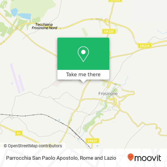 Parrocchia San Paolo Apostolo map
