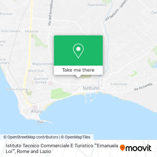 Istituto Tecnico Commerciale E Turistico ""Emanuela Loi"" map