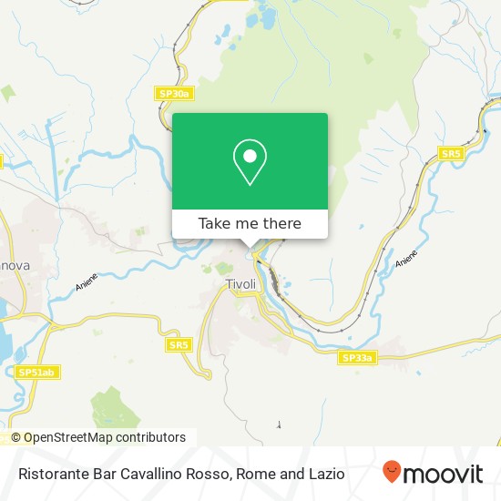 Ristorante Bar Cavallino Rosso map