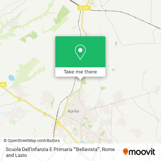 Scuola Dell'Infanzia E Primaria ""Bellavista"" map