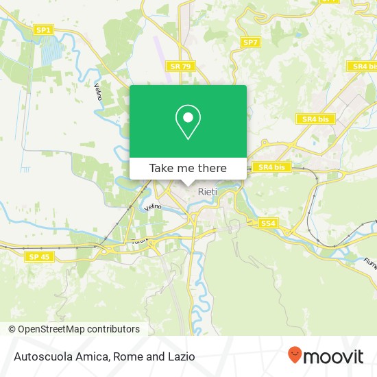 Autoscuola Amica map