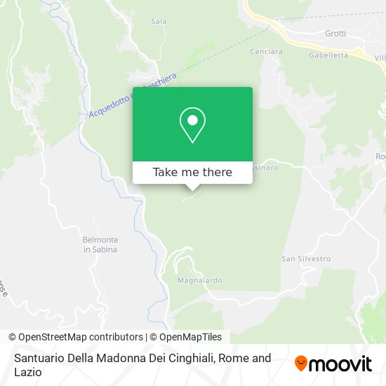 Santuario Della Madonna Dei Cinghiali map