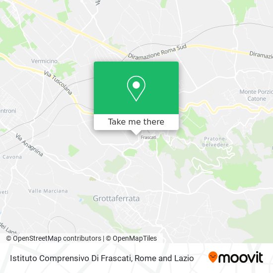 Istituto Comprensivo Di Frascati map