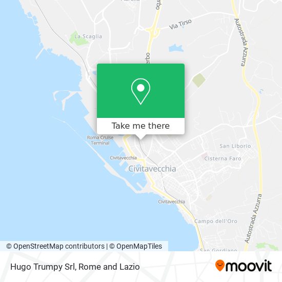Hugo Trumpy Srl map