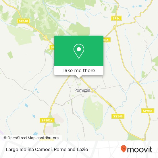 Largo Isolina Camosi map