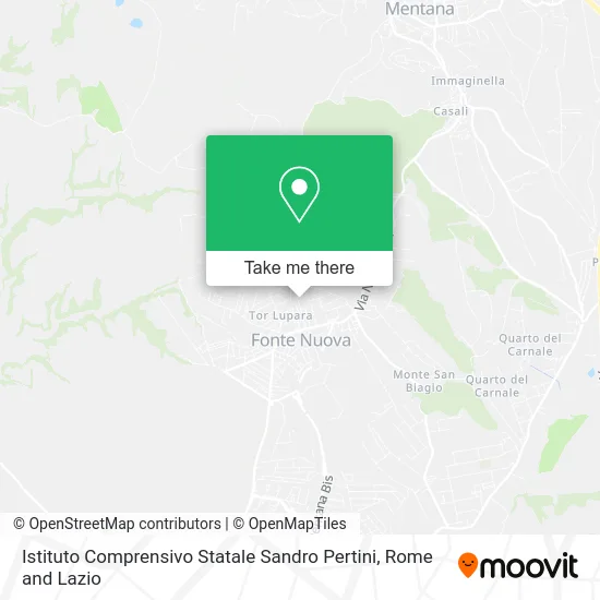 Sandro Pertini State Comprehensive Institute map