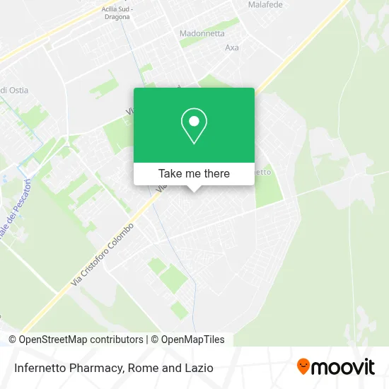 Infernetto Pharmacy map