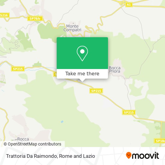 Trattoria Da Raimondo map