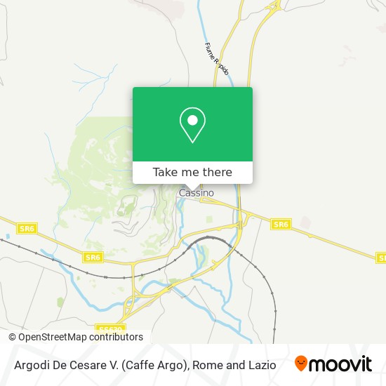 Argodi De Cesare V. (Caffe Argo) map