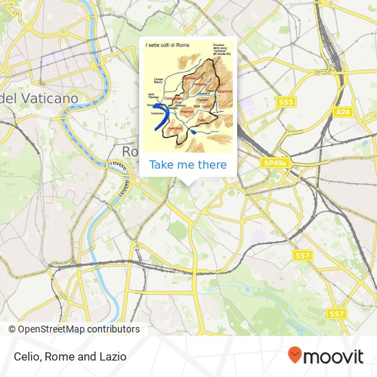 Celio map