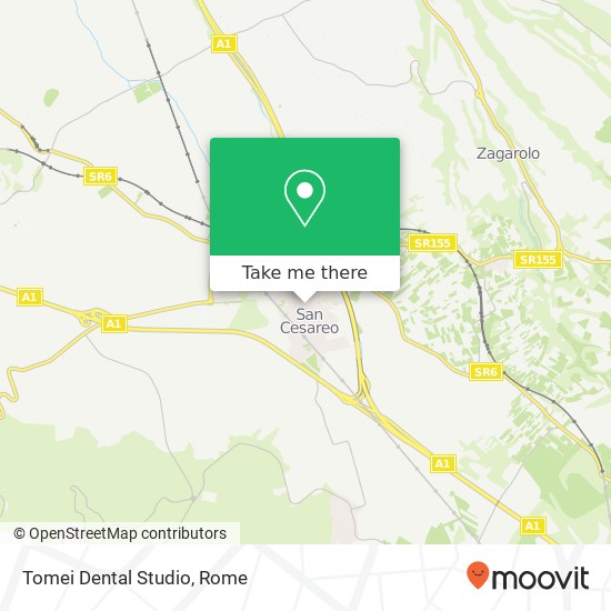 Tomei Dental Studio map