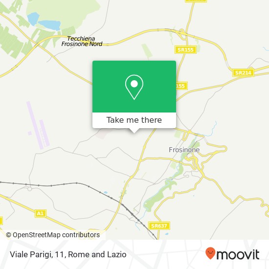 Viale Parigi, 11 map