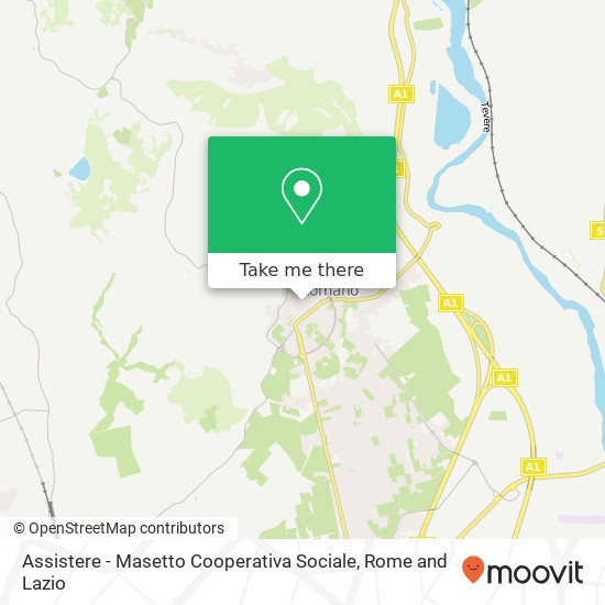 Assistere - Masetto Cooperativa Sociale map