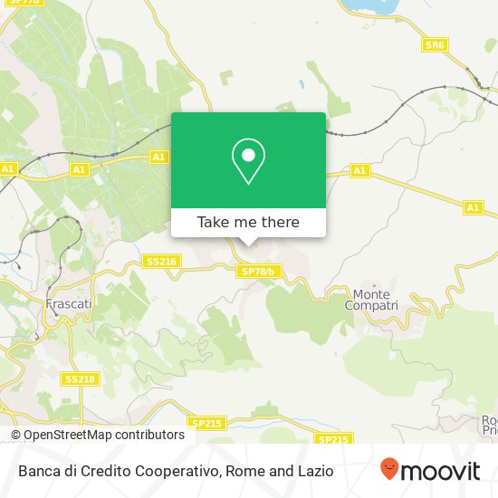 Banca di Credito Cooperativo map