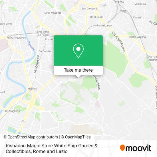 Rishadan Magic Store White Ship Games & Collectibles map