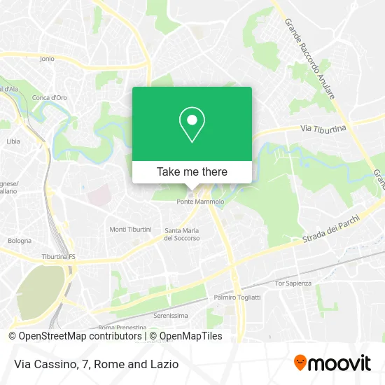 Cassino Street, 7 map