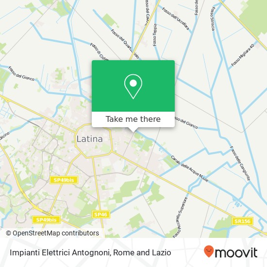 Impianti Elettrici Antognoni map