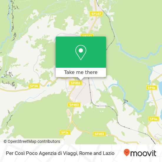 Per Così Poco Agenzia di Viaggi map