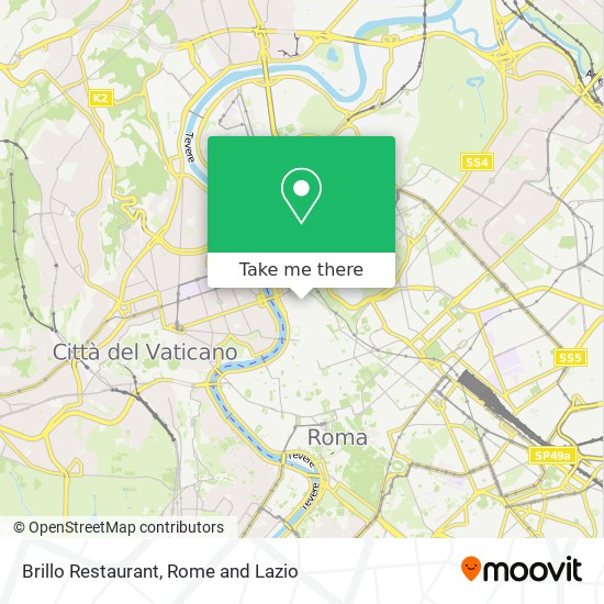 Brillo Restaurant map