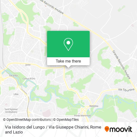 Via Isidoro del Lungo / Via Giuseppe Chiarini map