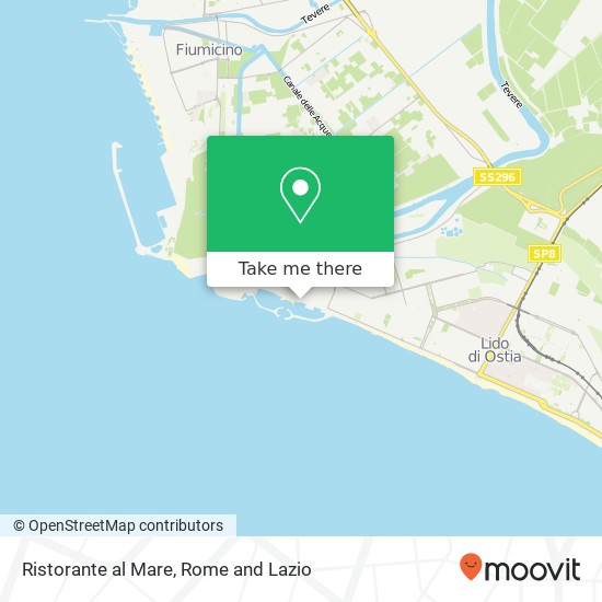 Ristorante al Mare map