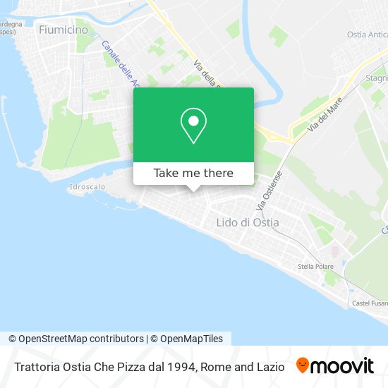 Trattoria Ostia Che Pizza dal 1994 map