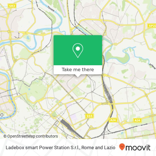 Ladebox smart Power Station S.r.l. map