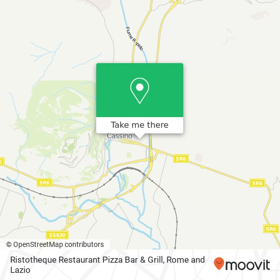 Ristotheque Restaurant Pizza Bar & Grill map