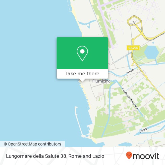 Lungomare della Salute  38 map