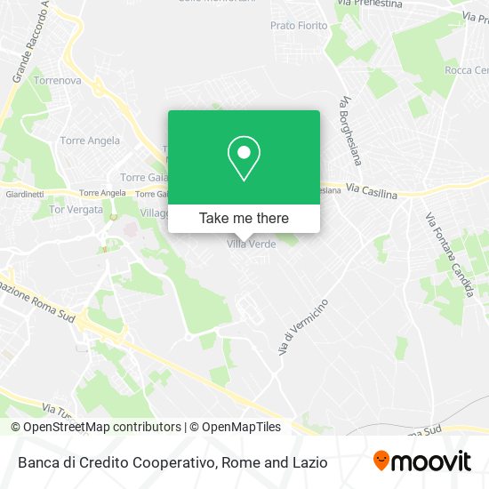 Banca di Credito Cooperativo map