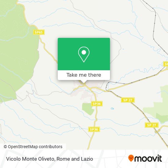 Vicolo Monte Oliveto map