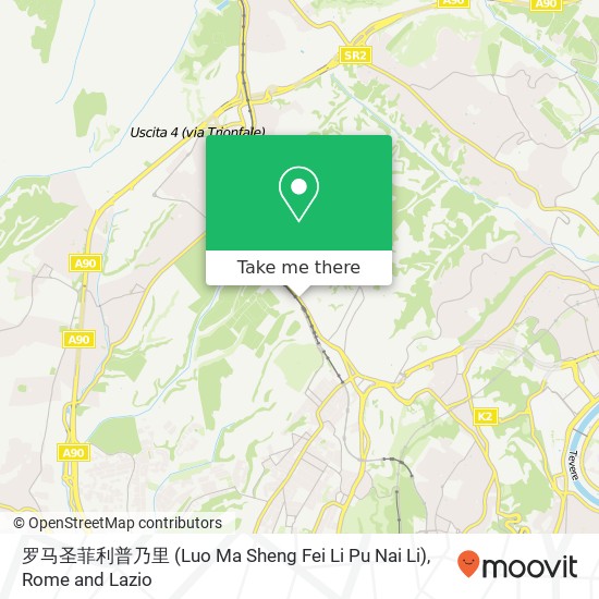 罗马圣菲利普乃里 (Luo Ma Sheng Fei Li Pu Nai Li) map