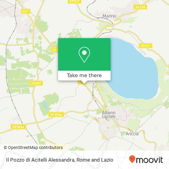 Il Pozzo di Acitelli Alessandra map