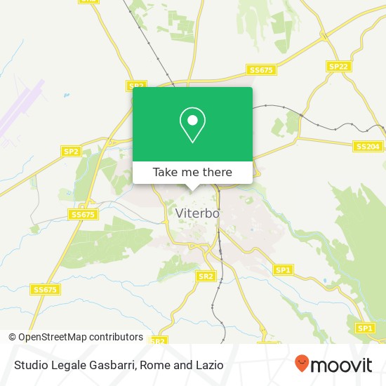 Studio Legale Gasbarri map