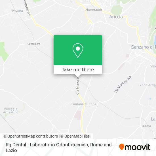 Rg Dental - Laboratorio Odontotecnico map