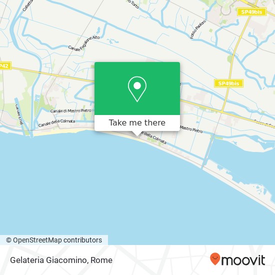Gelateria Giacomino map