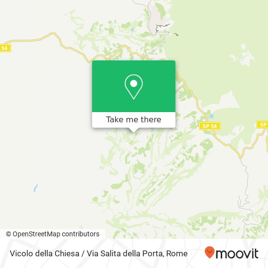 Vicolo della Chiesa / Via Salita della Porta map