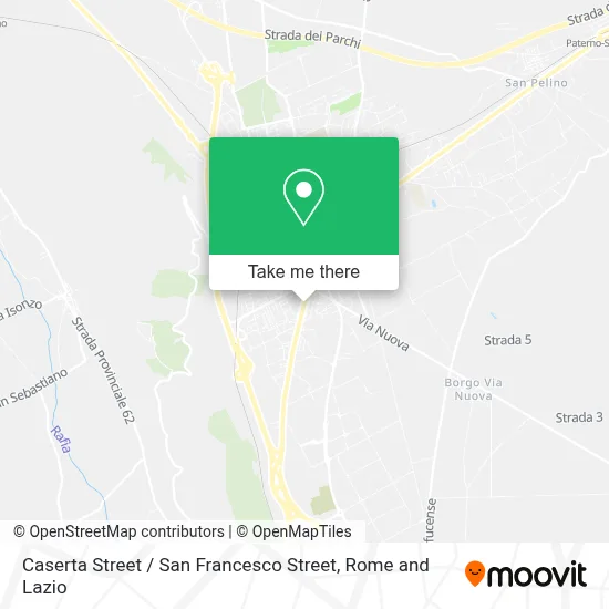 Caserta Street / San Francesco Street map