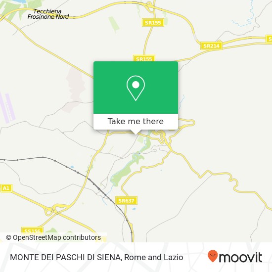 MONTE DEI PASCHI DI SIENA map