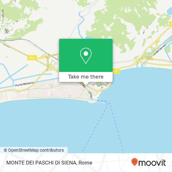 MONTE DEI PASCHI DI SIENA map