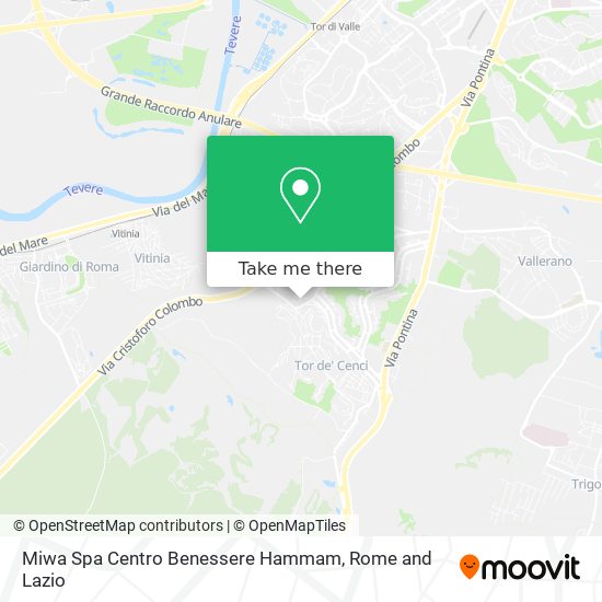 Miwa Spa Centro Benessere Hammam map