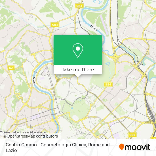 Centro Cosmo - Cosmetologia Clinica map