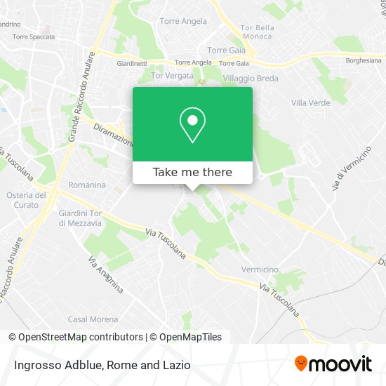 Ingrosso Adblue map